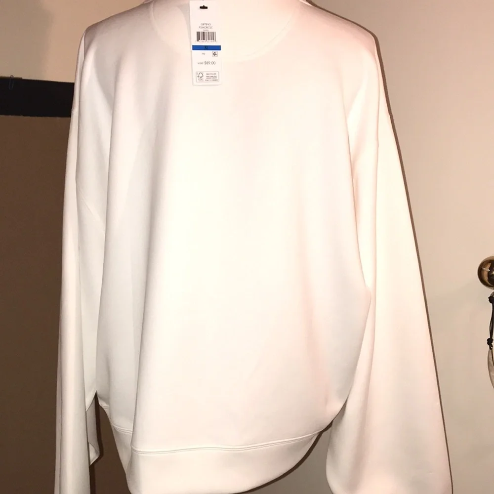 DKNY womens crossing times square print sweatshirt NWT size XL - Picture 3 of 17